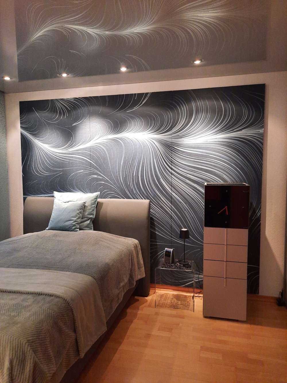 Linee illuminate di verde