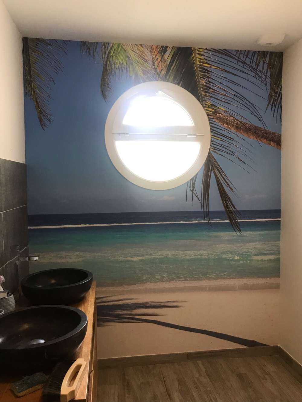 Spiaggia sotto il mare