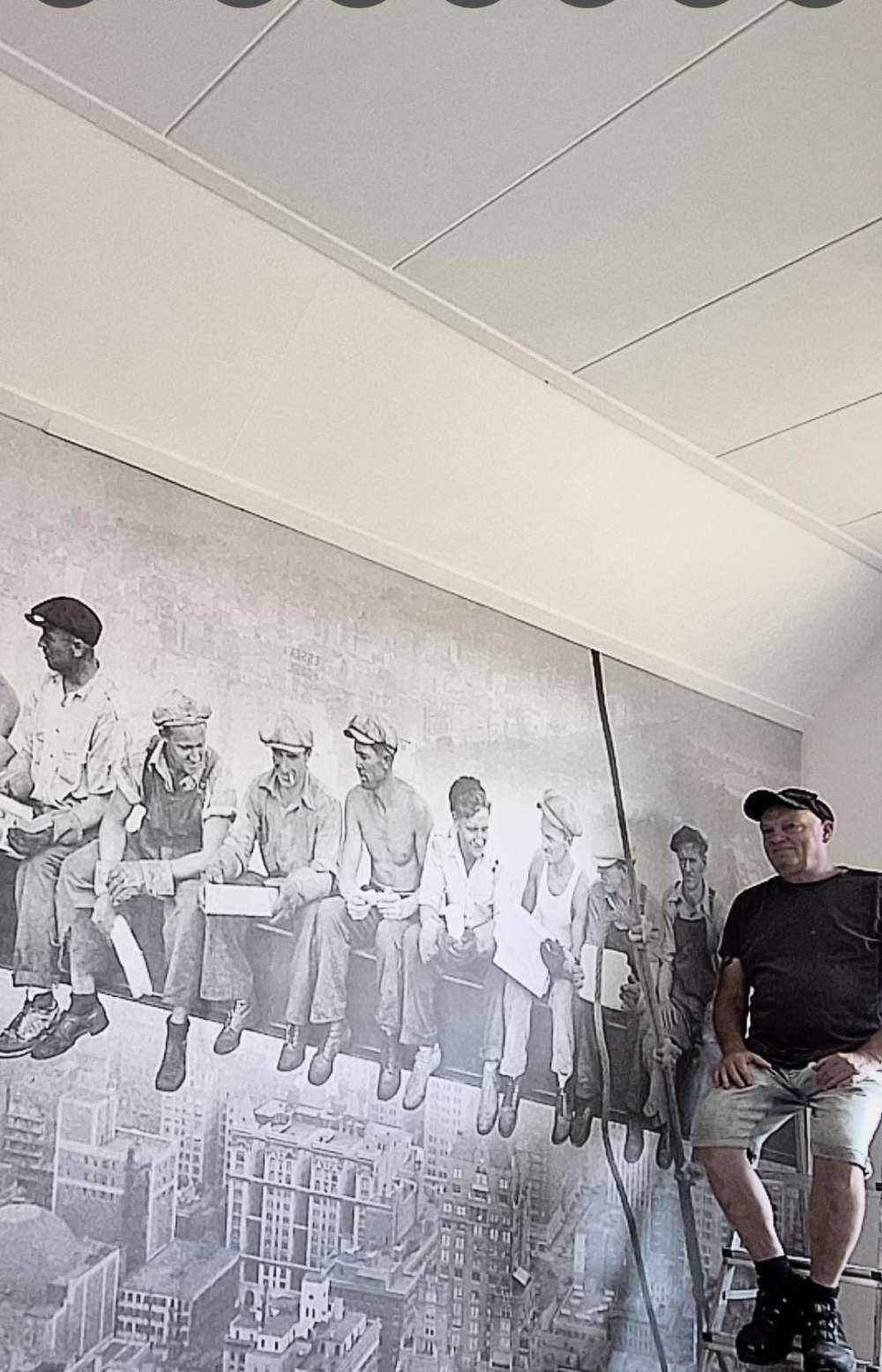 Pranzo in un grattacielo