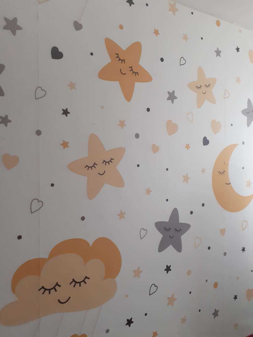 Nuvole, lune e stelle