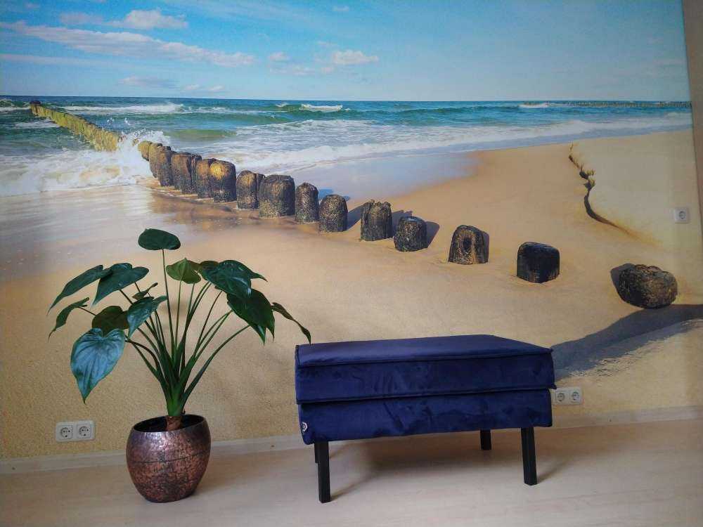 Spiaggia in una bella giornata