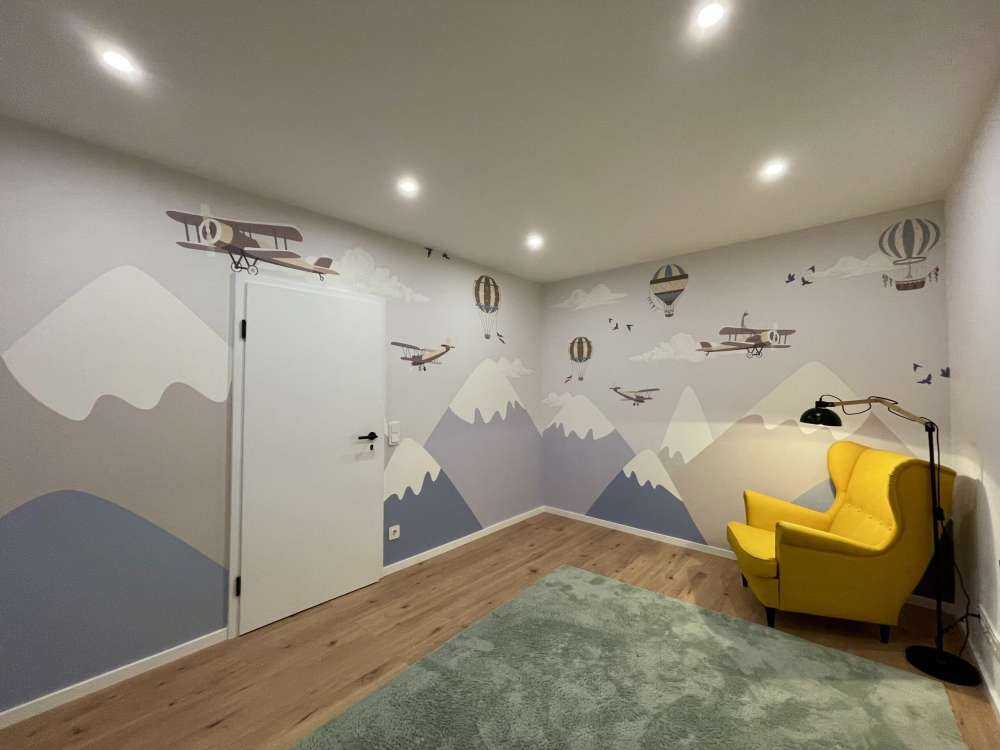 Montagne con palloncini