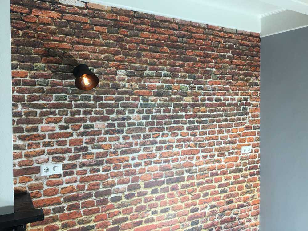 Parete esterna restaurata