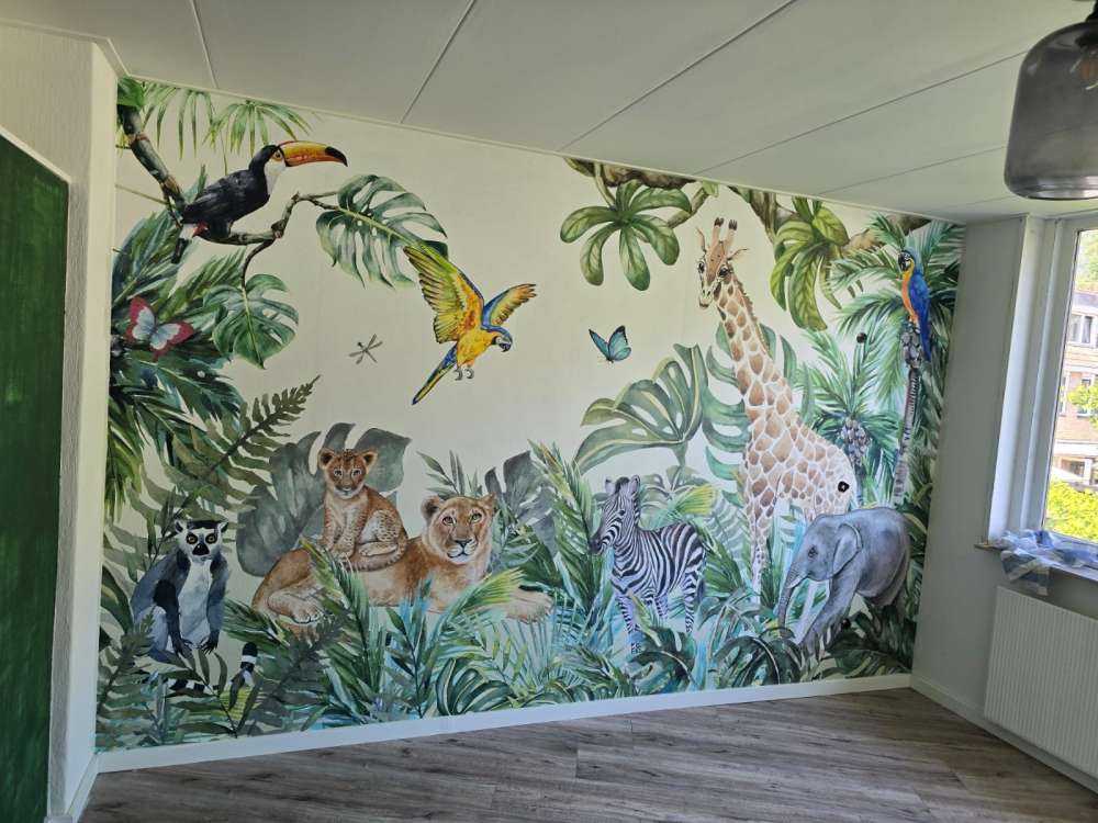 Animali selvaggi della giungla