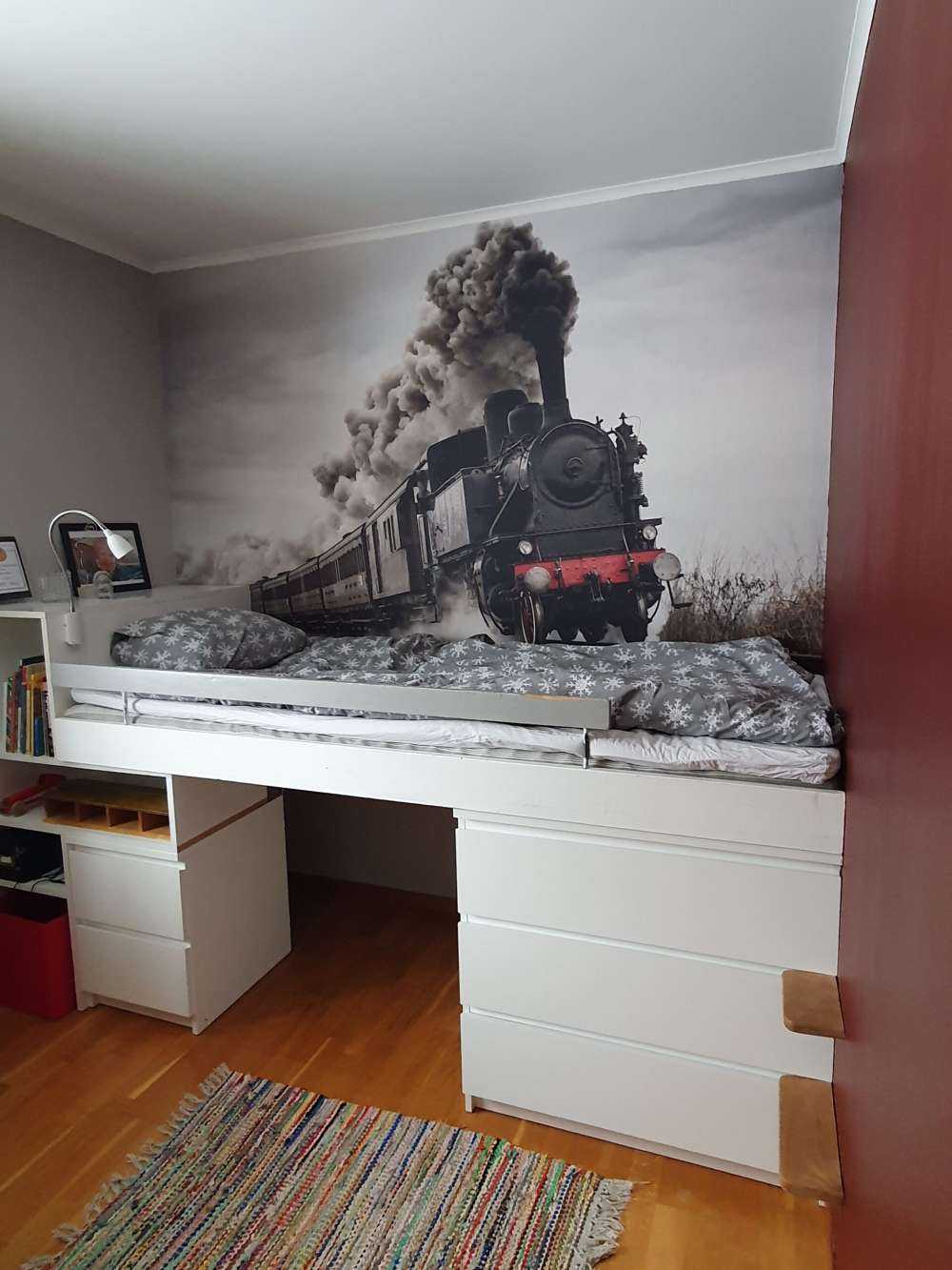 Treno a vapore d'epoca