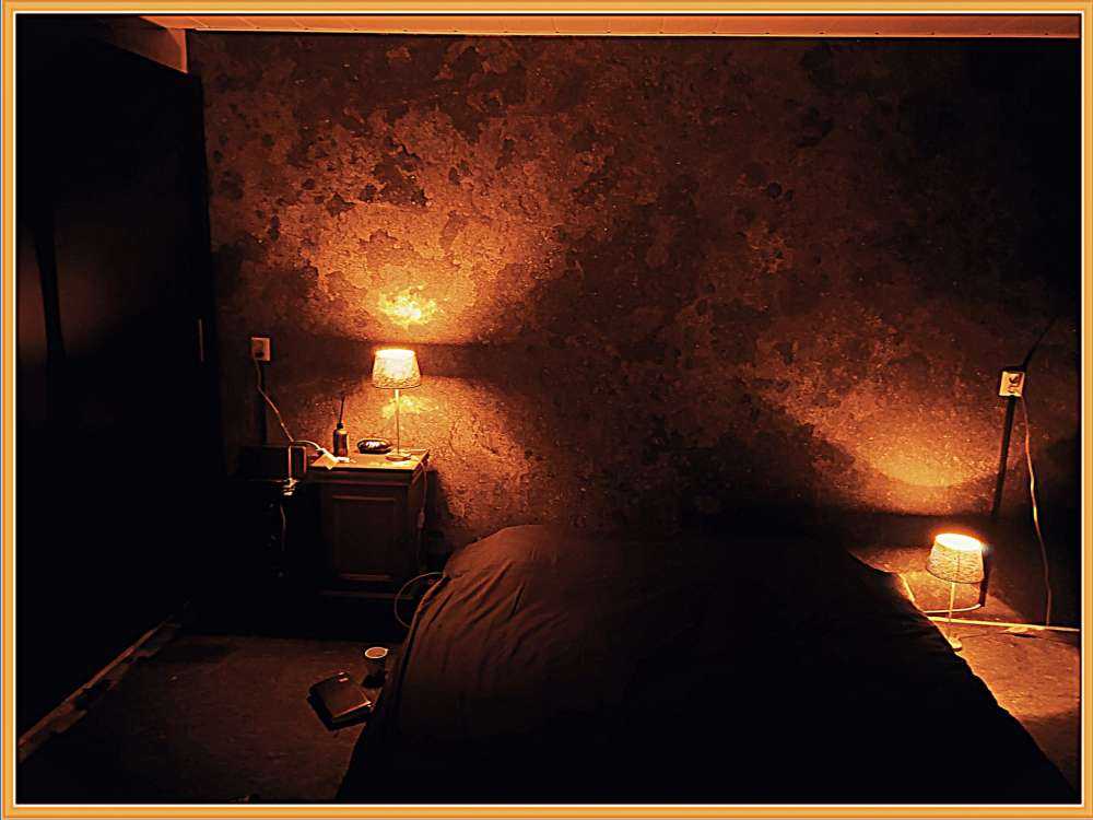 Struttura marrone arrugginito