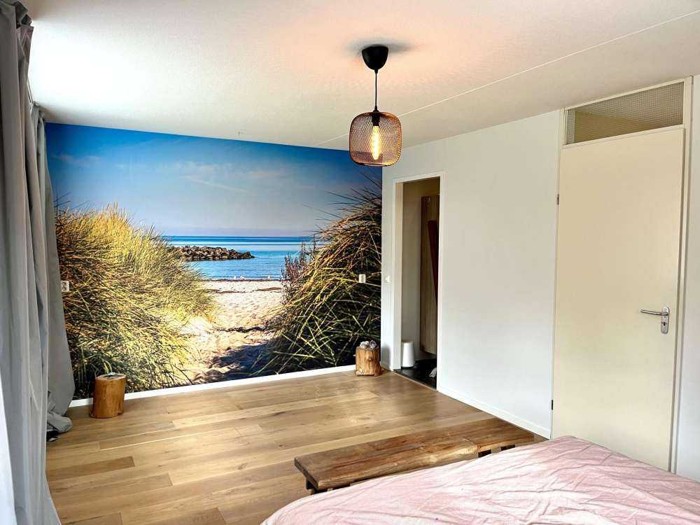 Spiaggia sulla costa del Mar Baltico