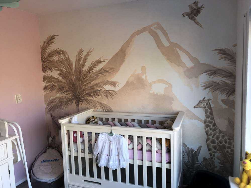 Animali della giungla in taupe