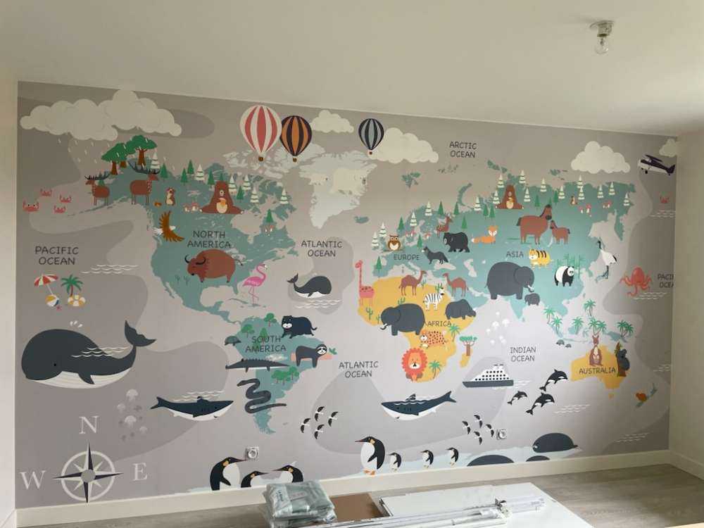 Mappa del mondo animale