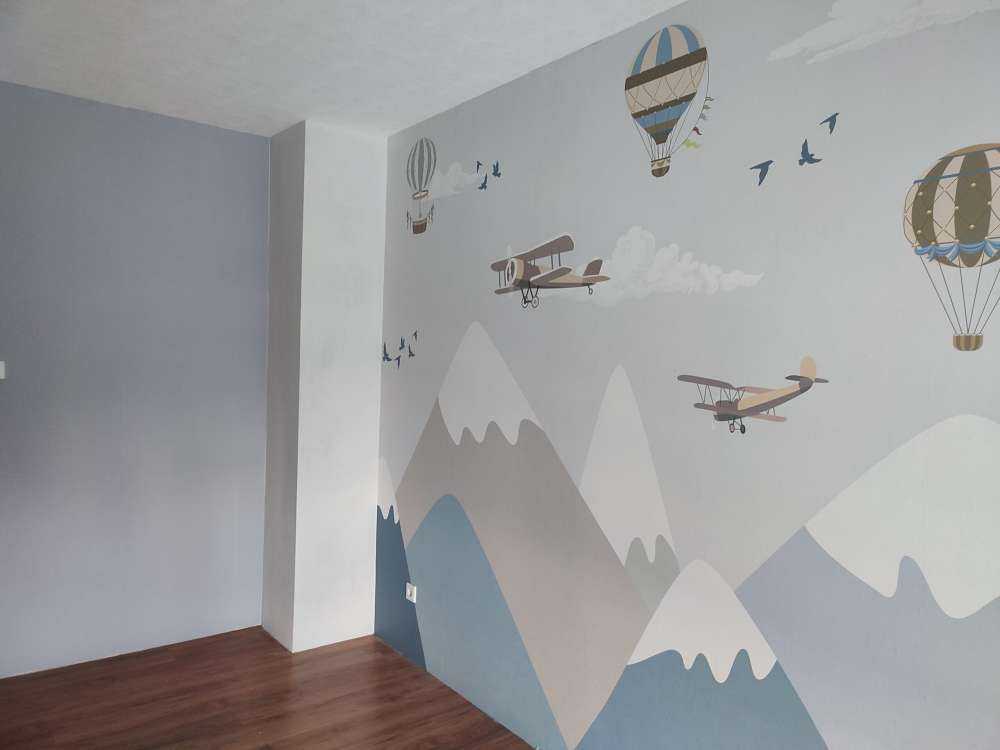 Montagne con palloncini