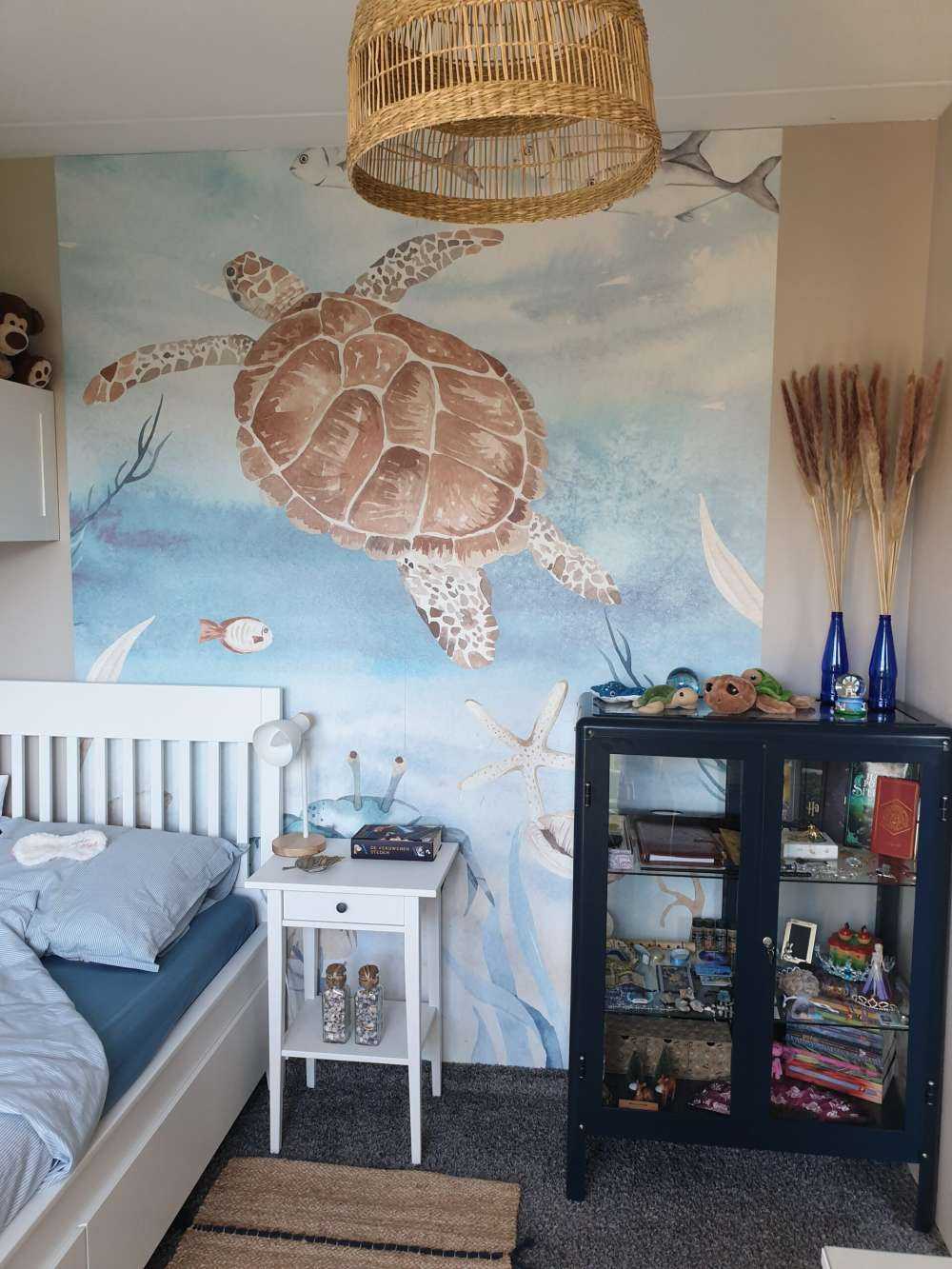 Acquerello tartaruga marina