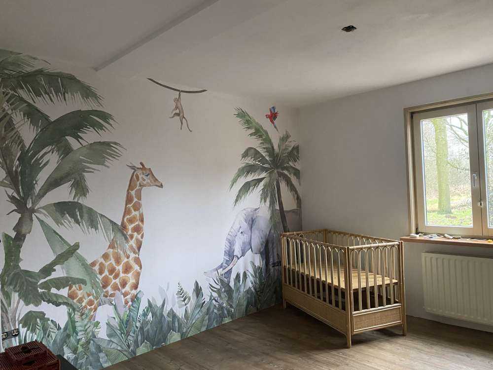 Animali giungla colorati