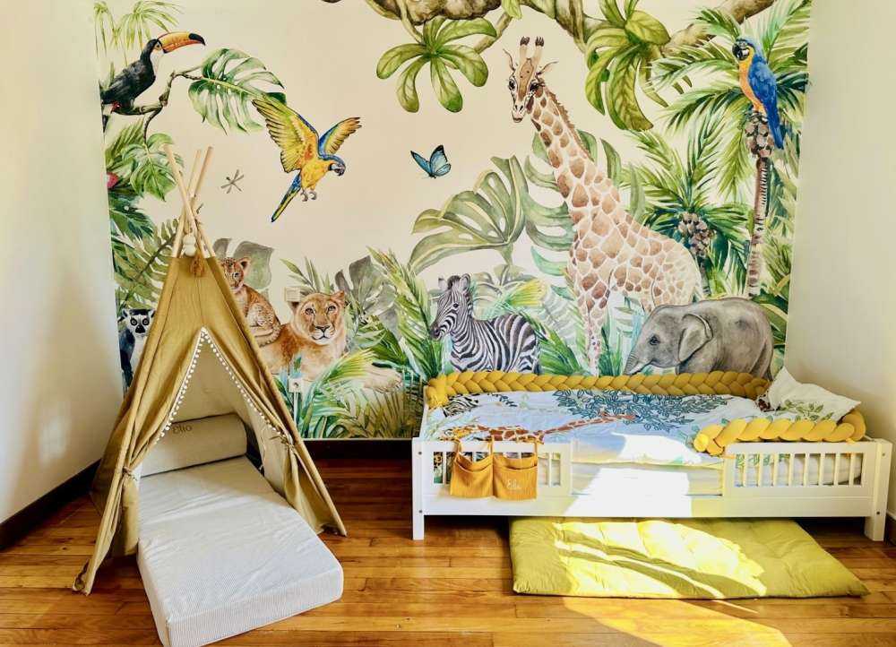 Animali selvaggi della giungla