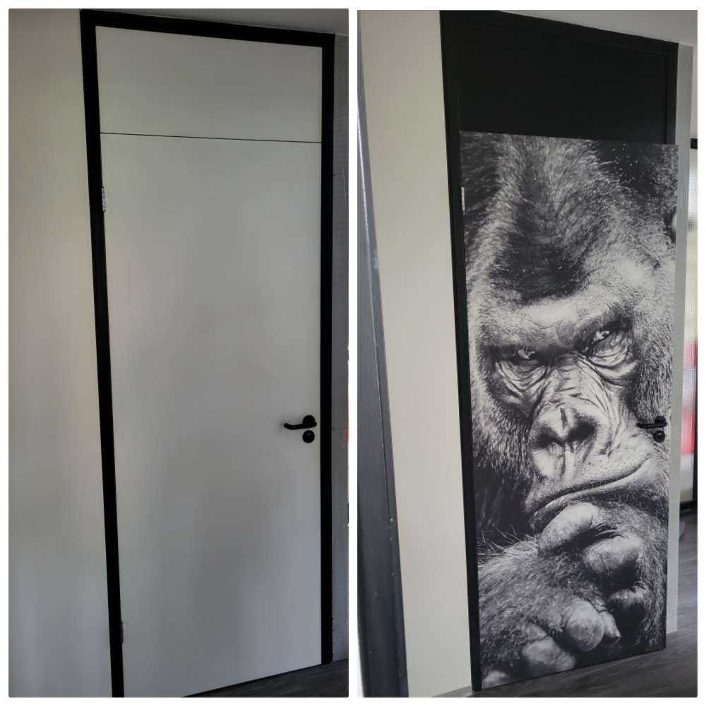 Immagine ravvicinata di un gorilla