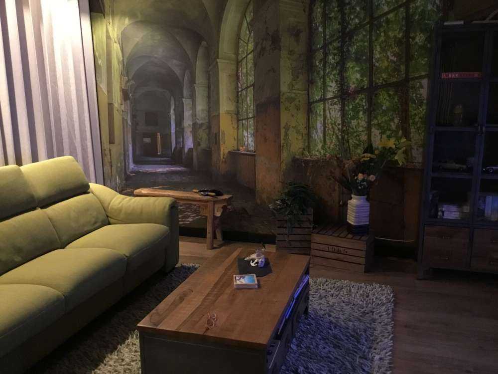 Vecchio edificio abbandonato