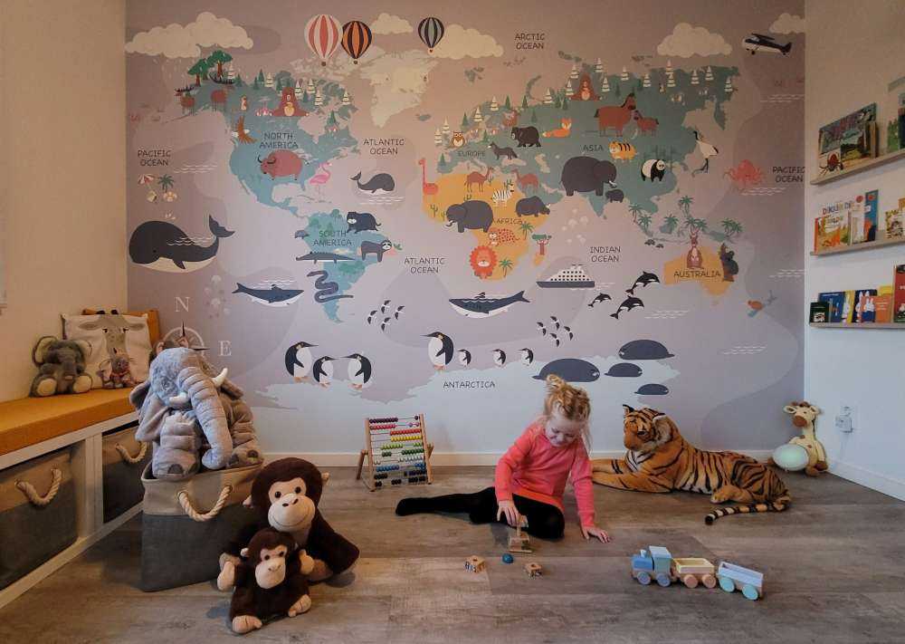 Mappa del mondo animale