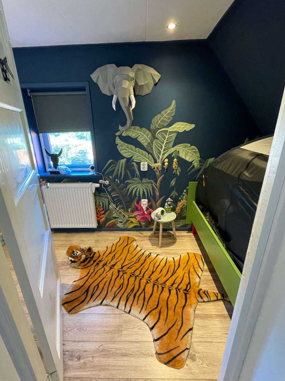 Fiori e alberi della giungla