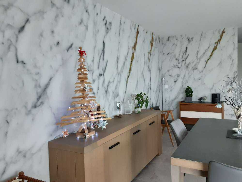 Marmo con bianco e nero