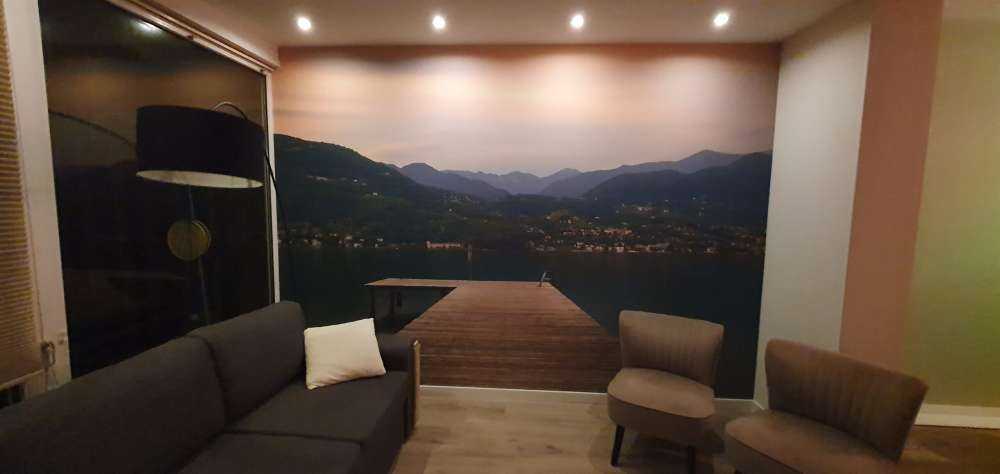 Pontile sul lago di Garda