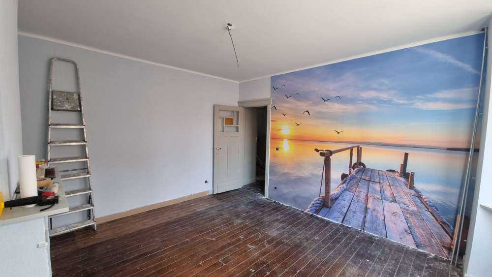 Uccelli sopra il mare