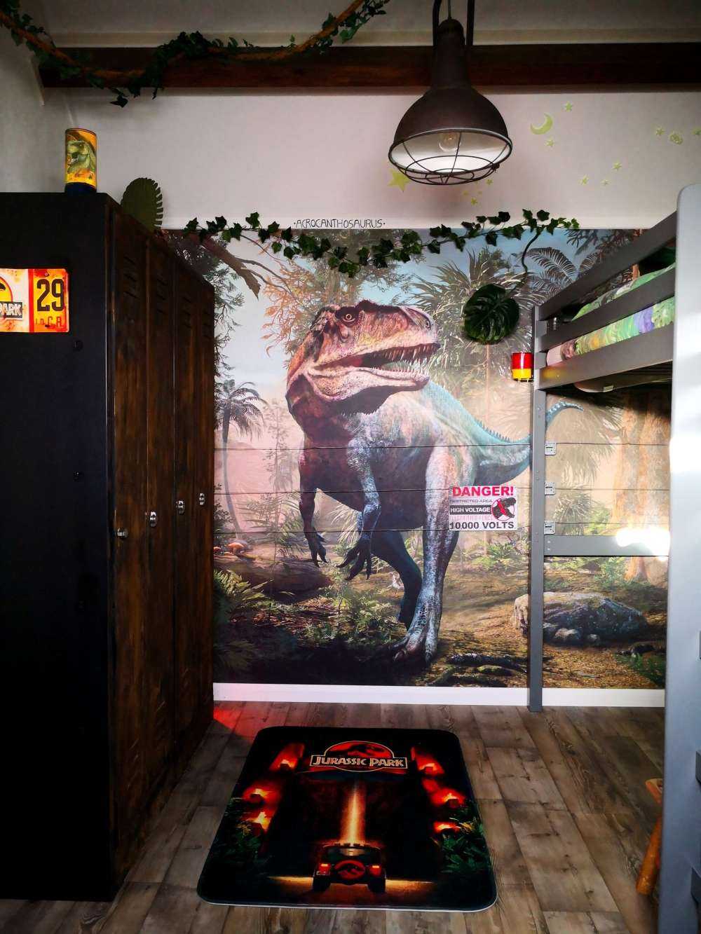 Acrocanthosaurus nella foresta