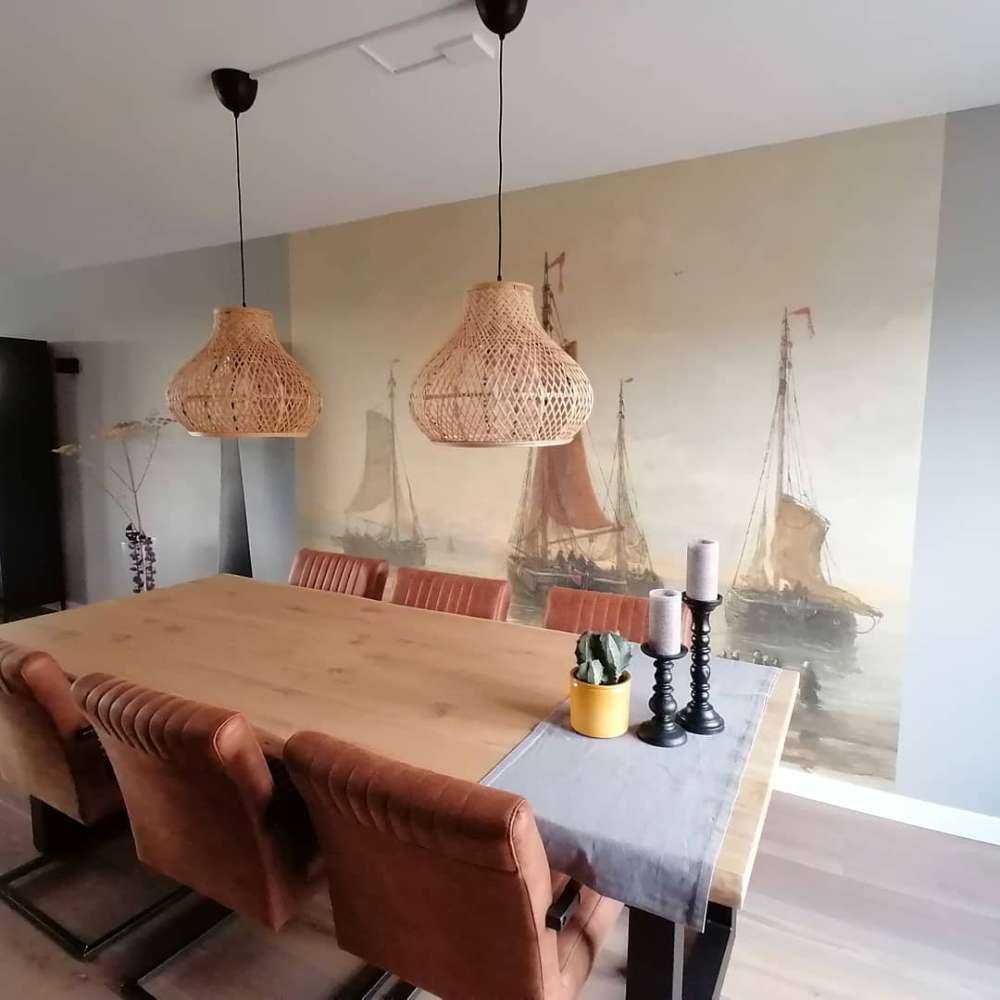 Bombe di Scheveningen all'ancora