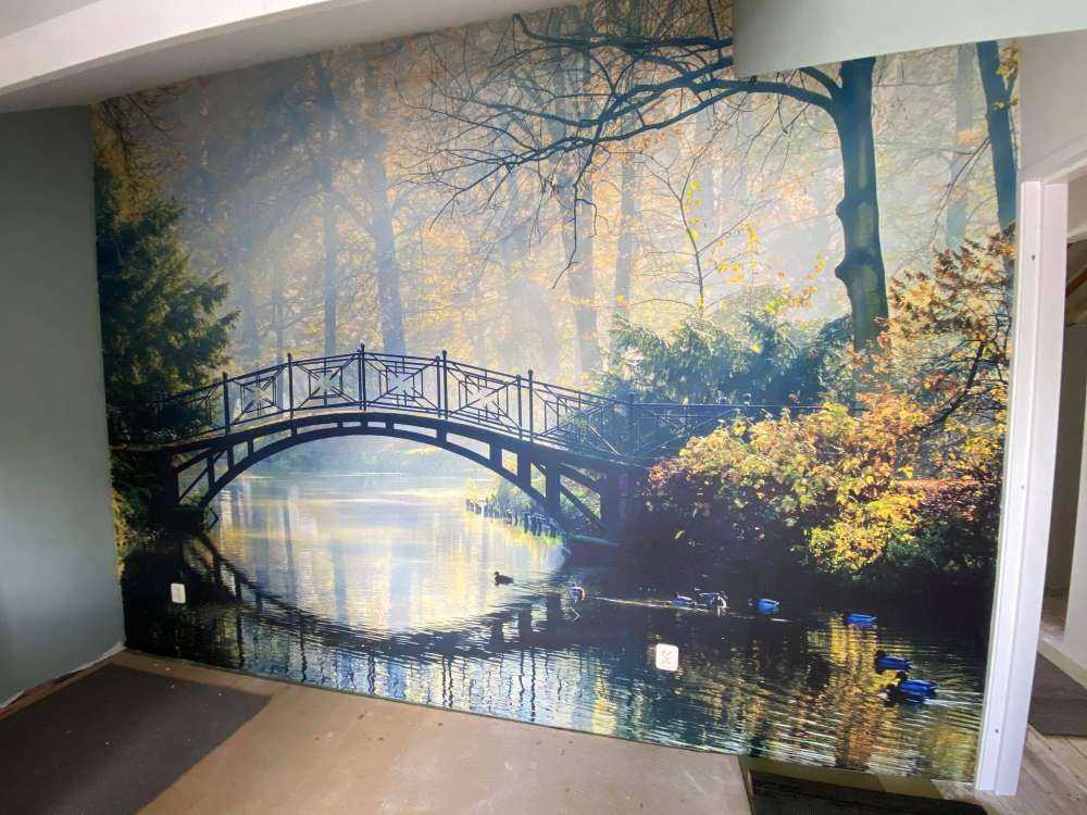 Ponte vecchio in autunno