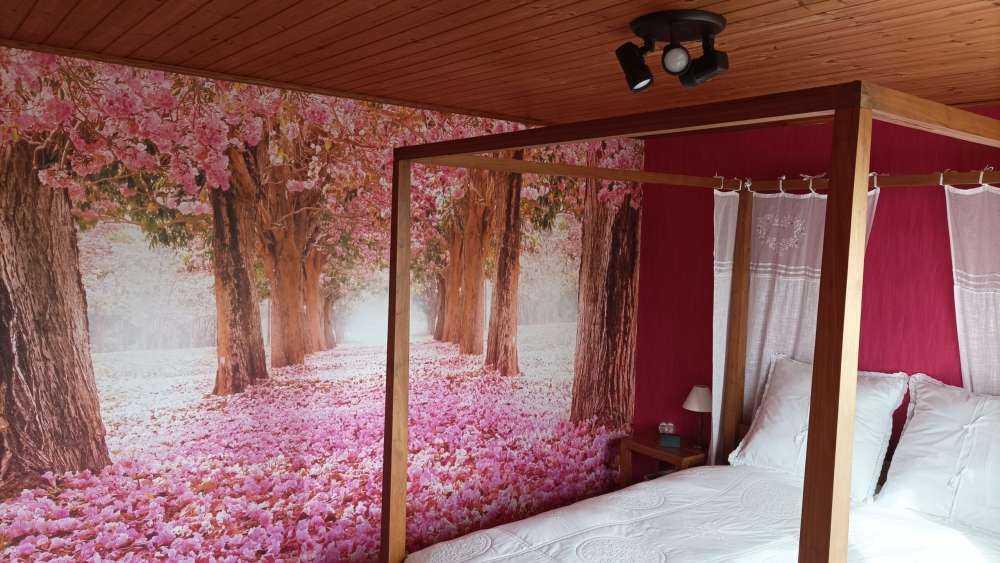 Carta da parati in fiore