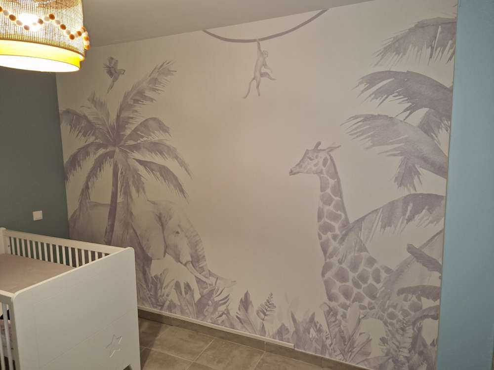 Vrolijke jungle dieren