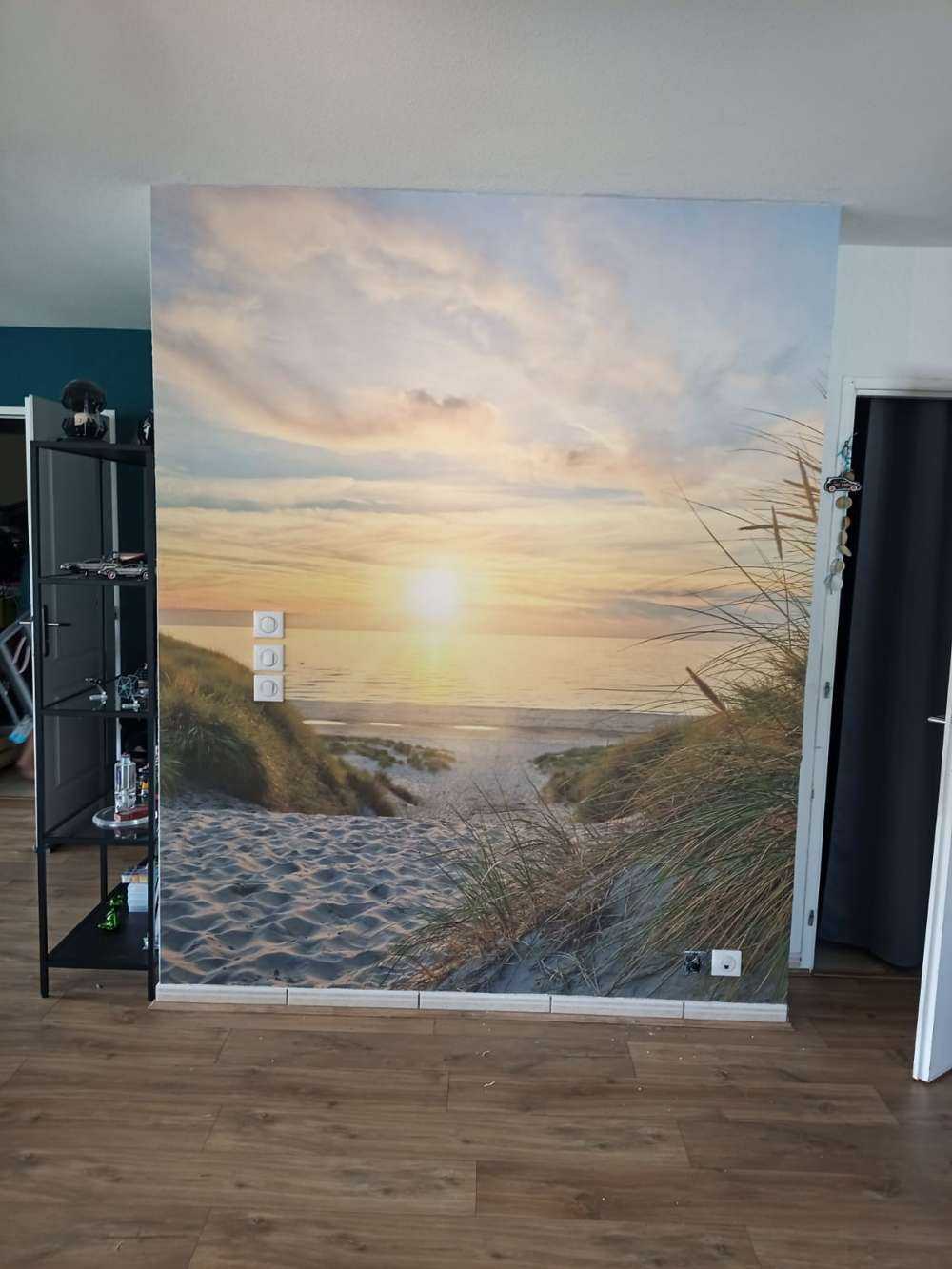 Tramonto sulla spiaggia delle dune