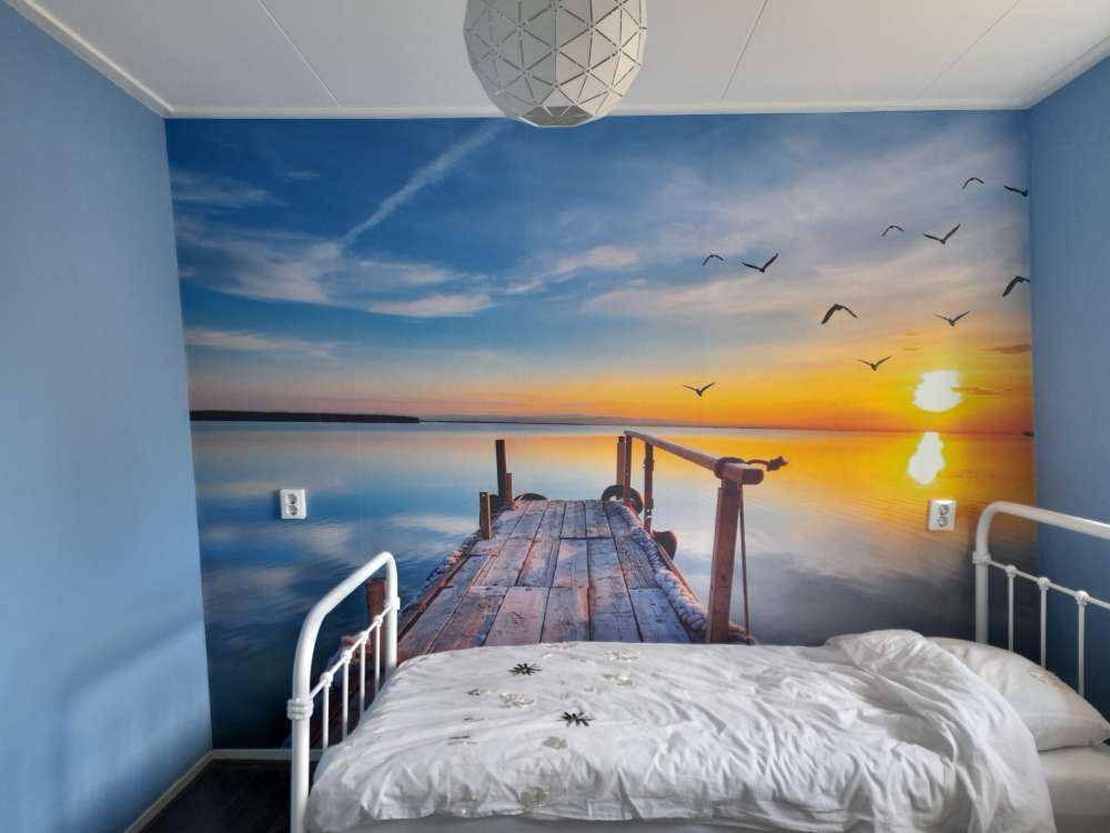 Uccelli sopra il mare