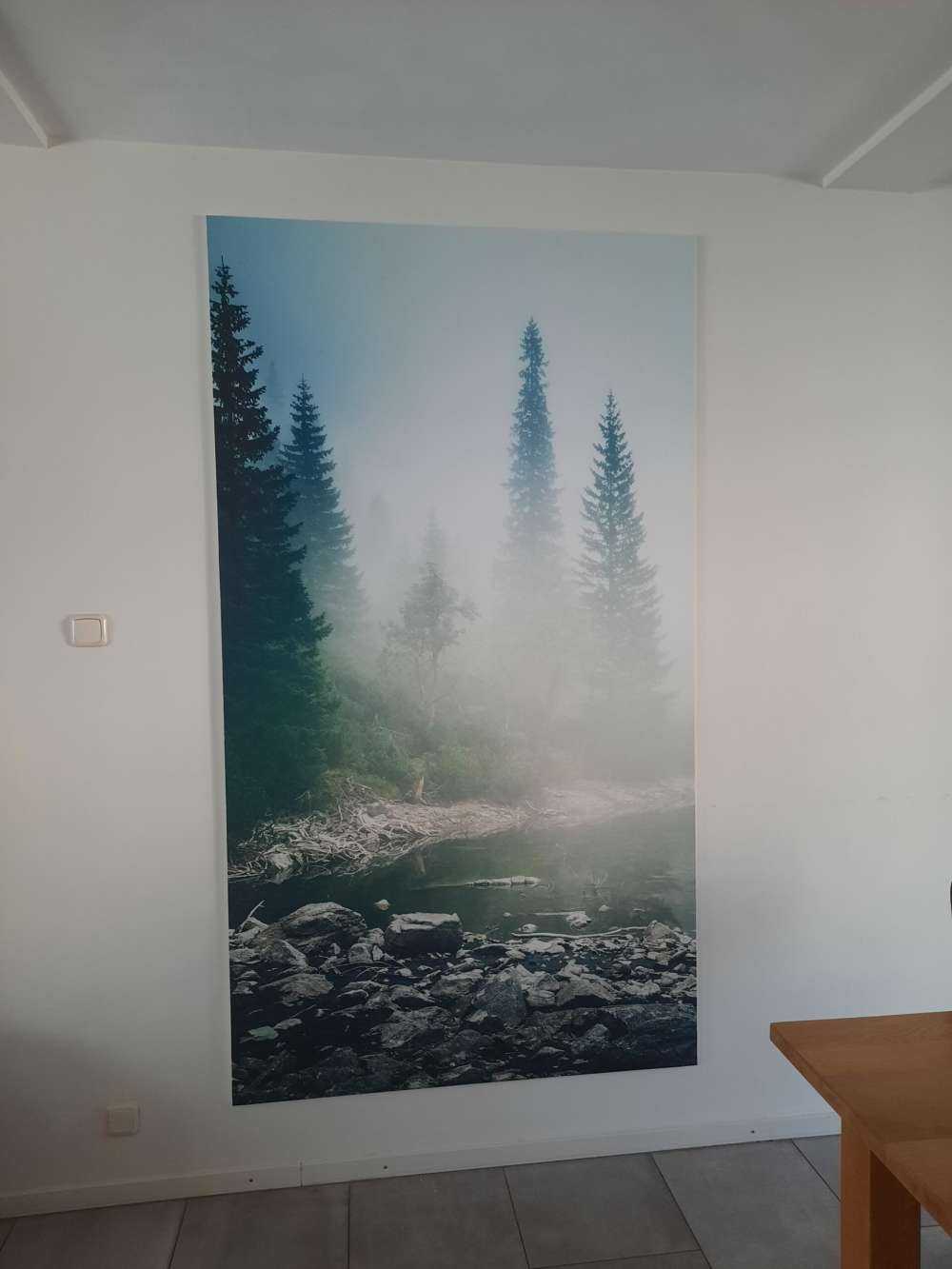 Un bellissimo lago di montagna