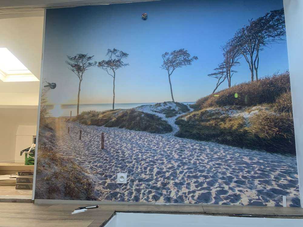 Spiaggia sul Mar Baltico