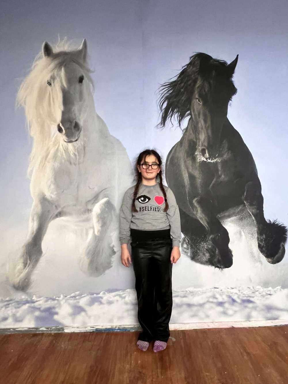 Bianco e cavallo nero