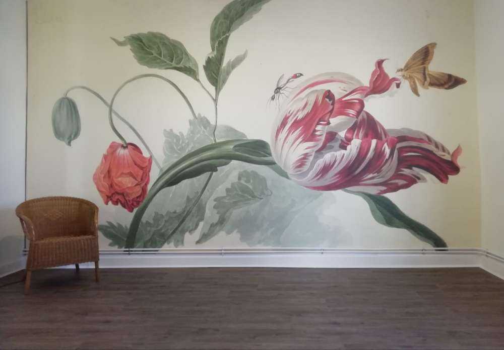 Tulipano e un papavero, Willem van Leen