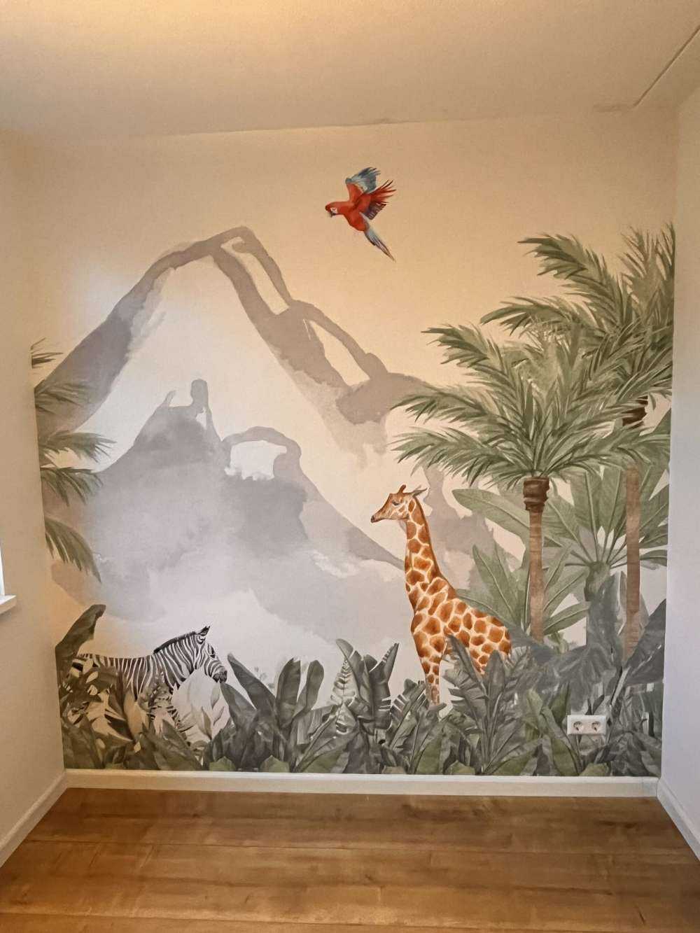 Dieren in een jungle