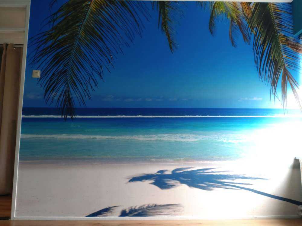 Spiaggia sotto il mare