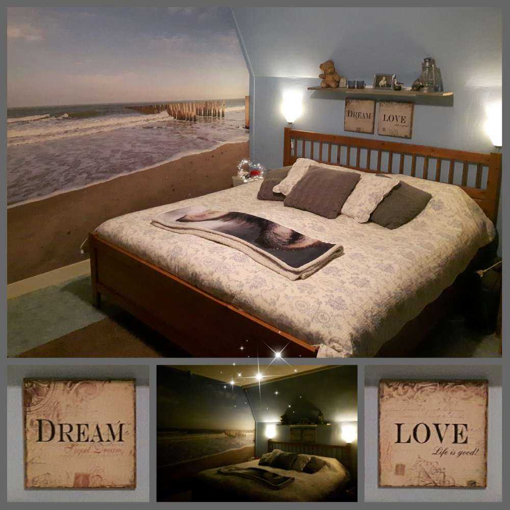 Mare arancione violetto