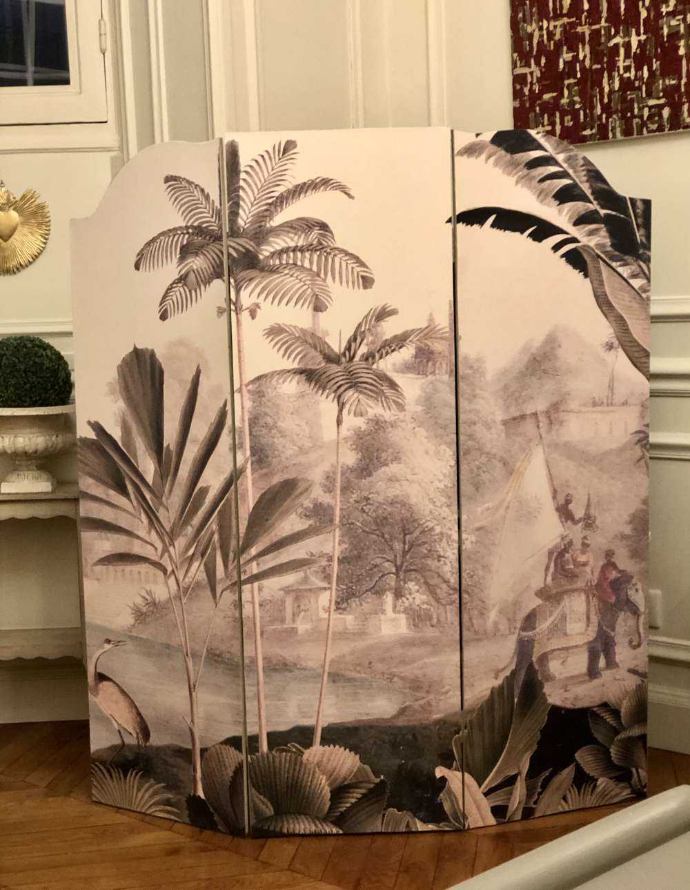 Leopard Landscape - Sepia