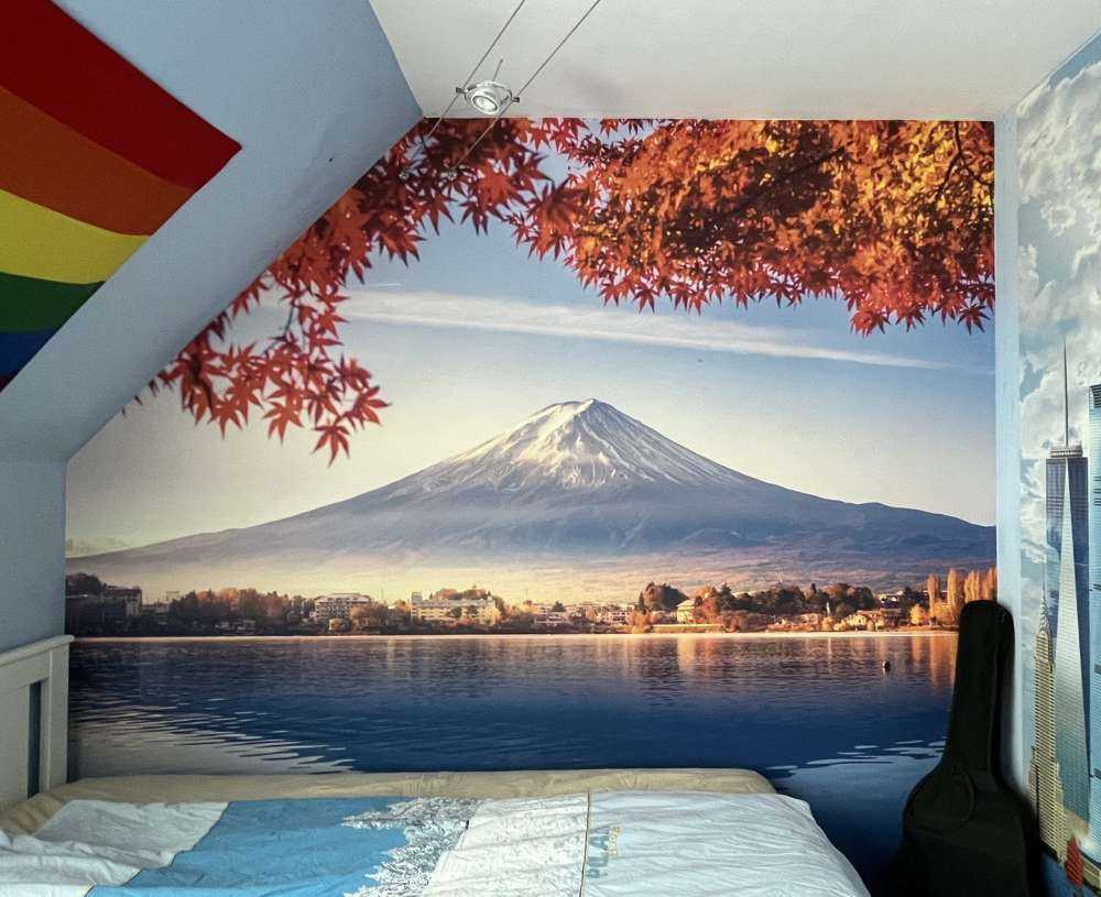 Il Monte Fuji in autunno