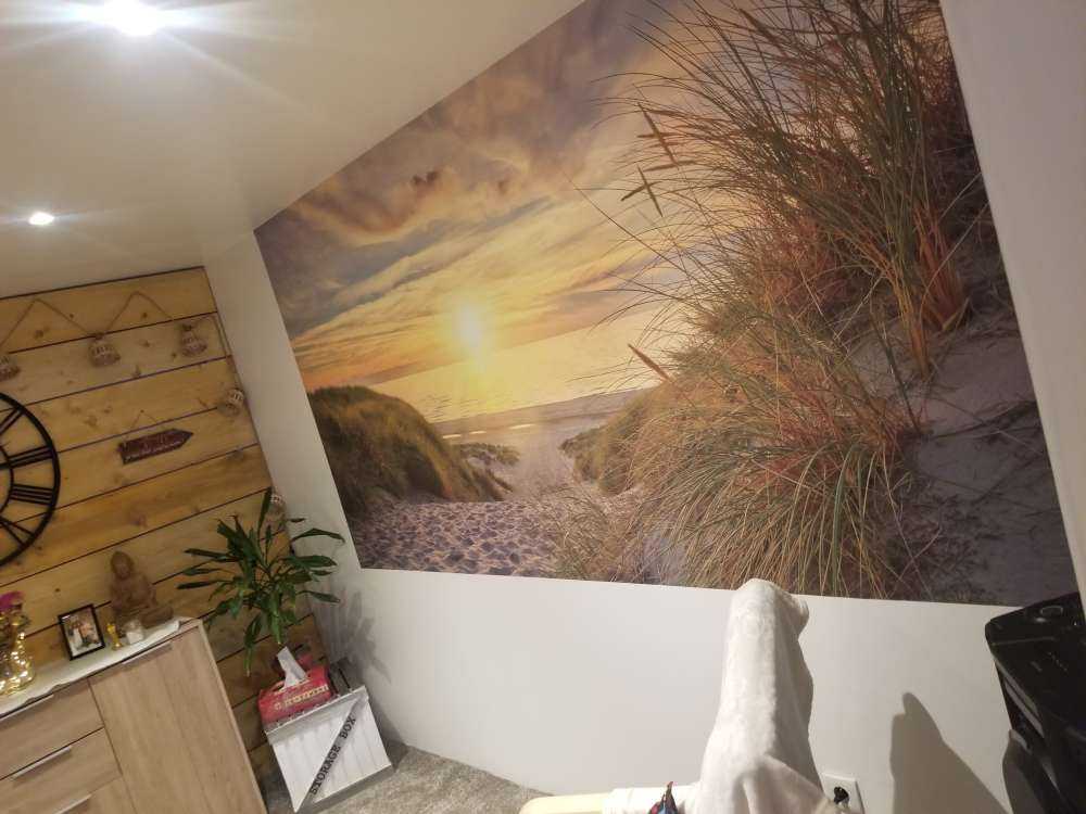 Tramonto sulla spiaggia delle dune