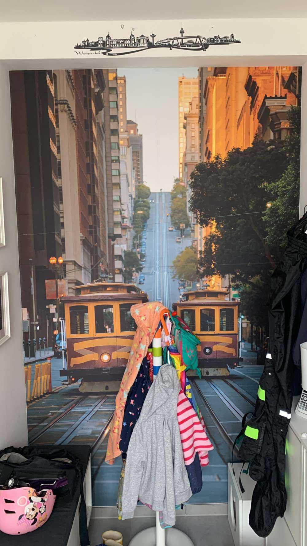 Tram gialli a San Francisco USA