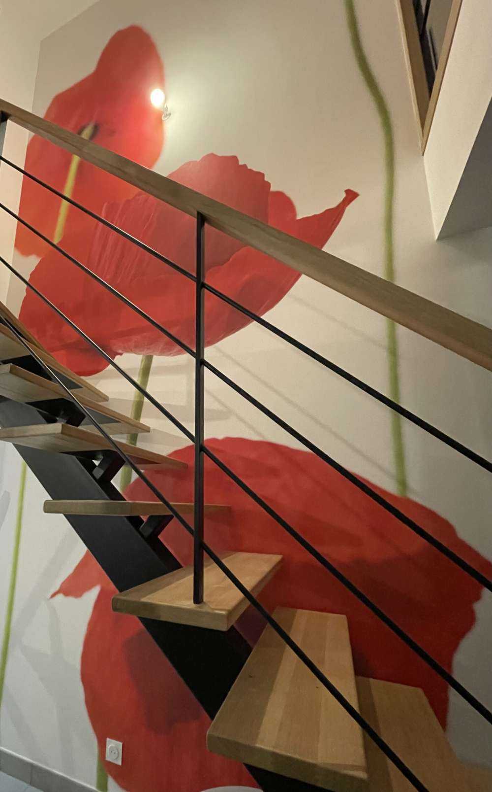 Papaveri su sfondo bianco