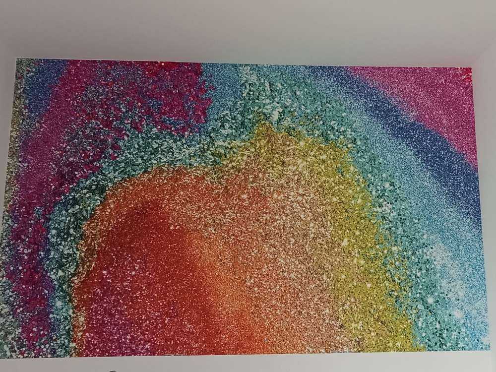 Glitter arcobaleno