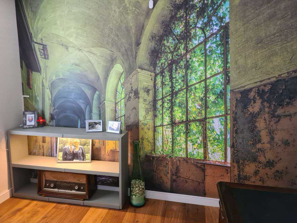 Vecchio edificio abbandonato