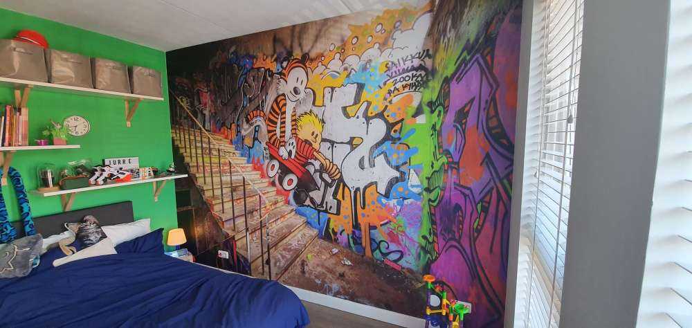 Graffiti con scale