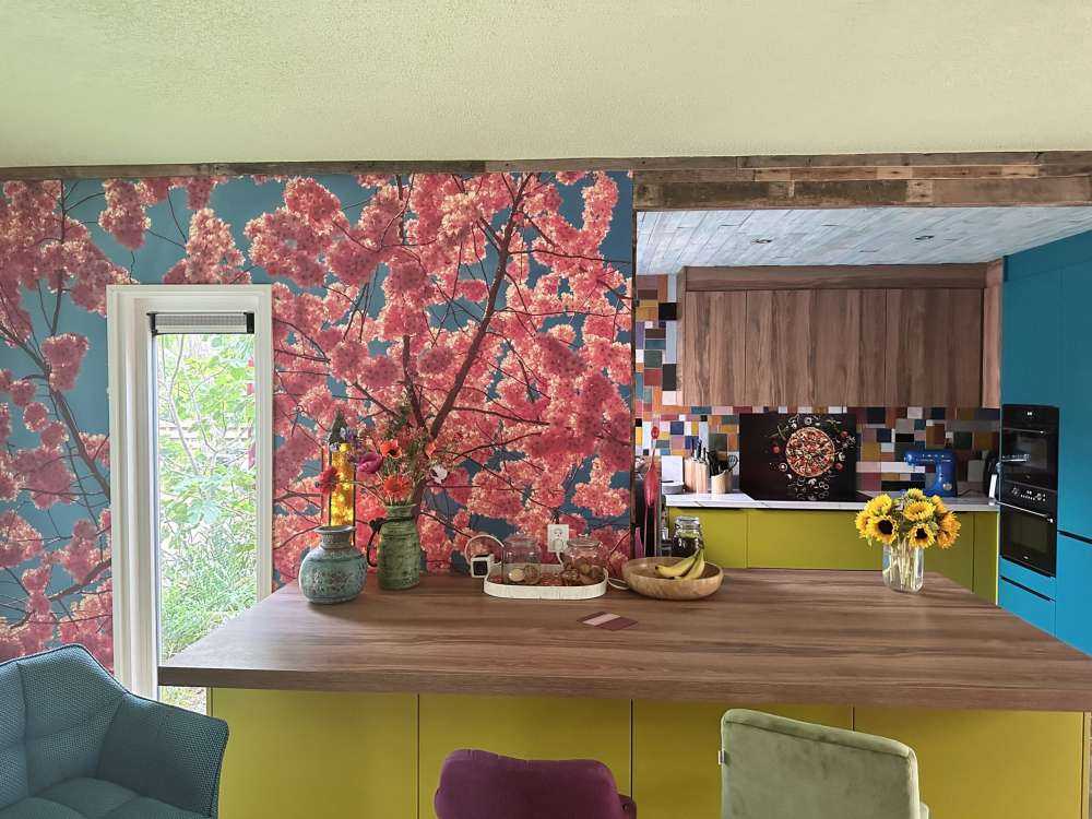 Fiori rosa brillante