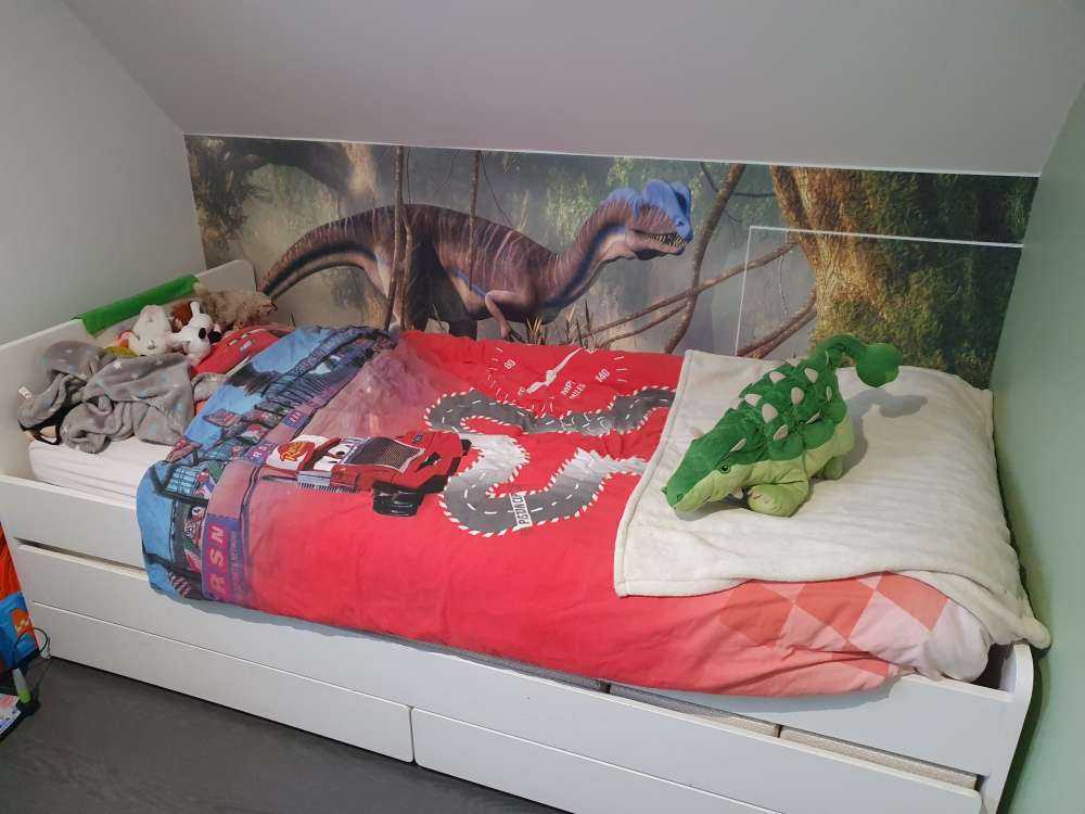 Dinosauri nella foresta