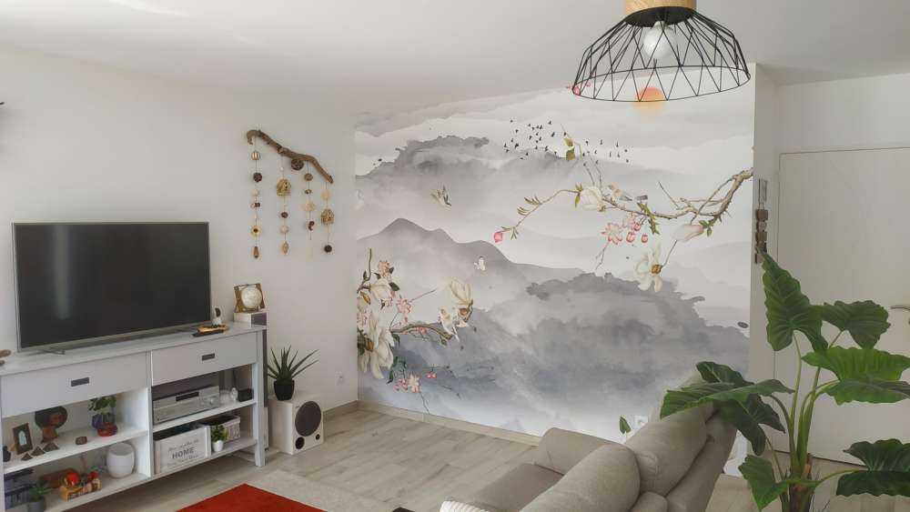 Montagne e colline grigie