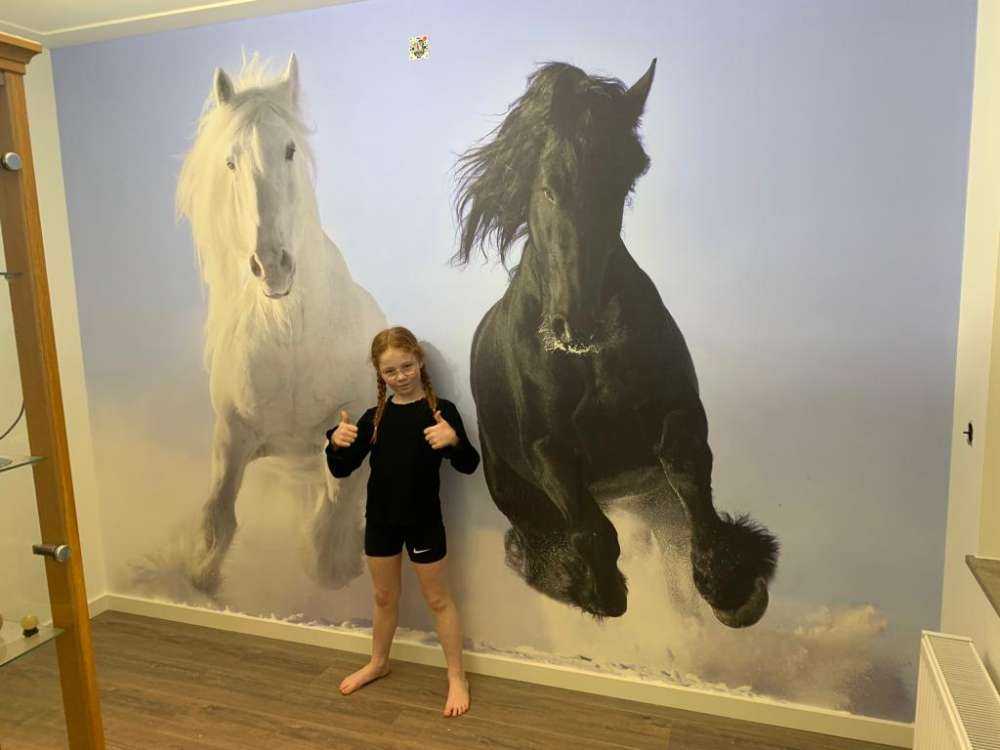 Bianco e cavallo nero